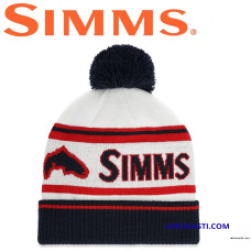 Шапка Simms Tip Up Pom Beanie Americana